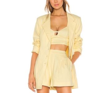 Majorelle yellow blazer
